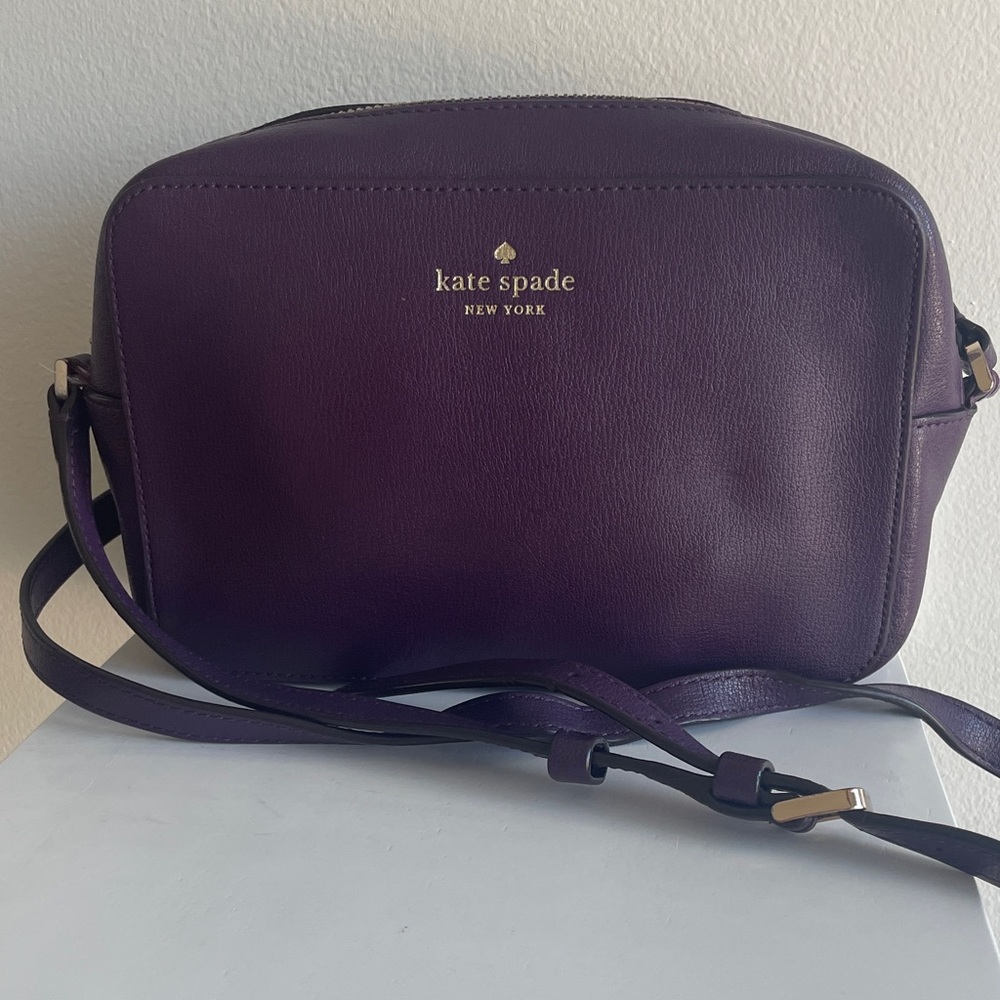 Kate Spade Deep Purple Crossbody Bag